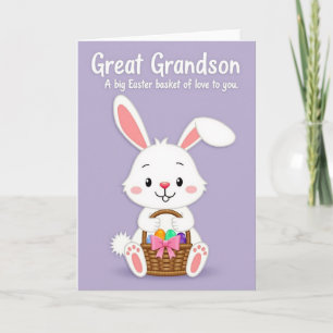 Great Grandson Easter Card