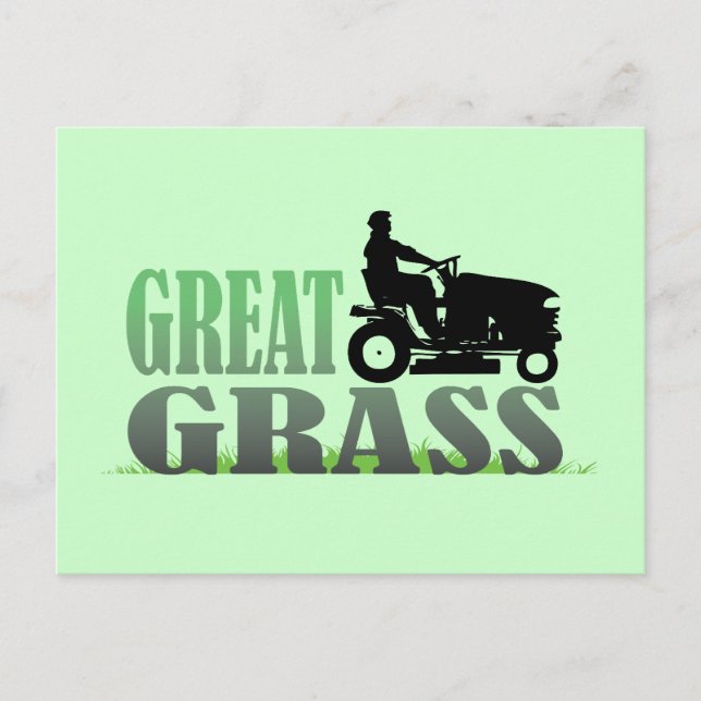 Great Grass Postcard (Front)