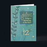 Great Great Granddaughter Religious 12th Birthday Card<br><div class="desc">Your great great granddaughter is such a lovely girl. Make her feel your love and appreciation for her when she celebrates her 12th birthday. Give her this card and make the day more memorable.</div>