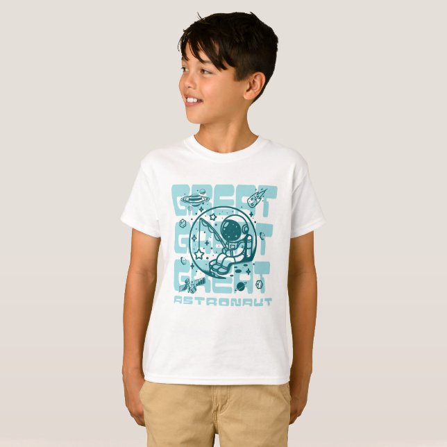 Great Great Great Astronaut T-Shirt (Front Full)