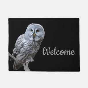 Great Grey Owl Doormat