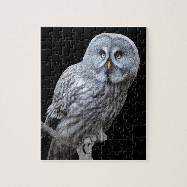 Great Grey Owl Jigsaw Puzzle (Vertical)