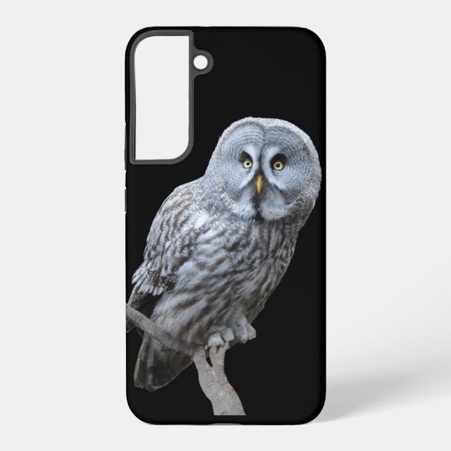 Great Grey Owl Samsung Galaxy S22+ Case (Back)