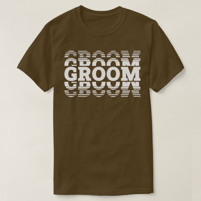 great groom for great man T-Shirt (Design Front)