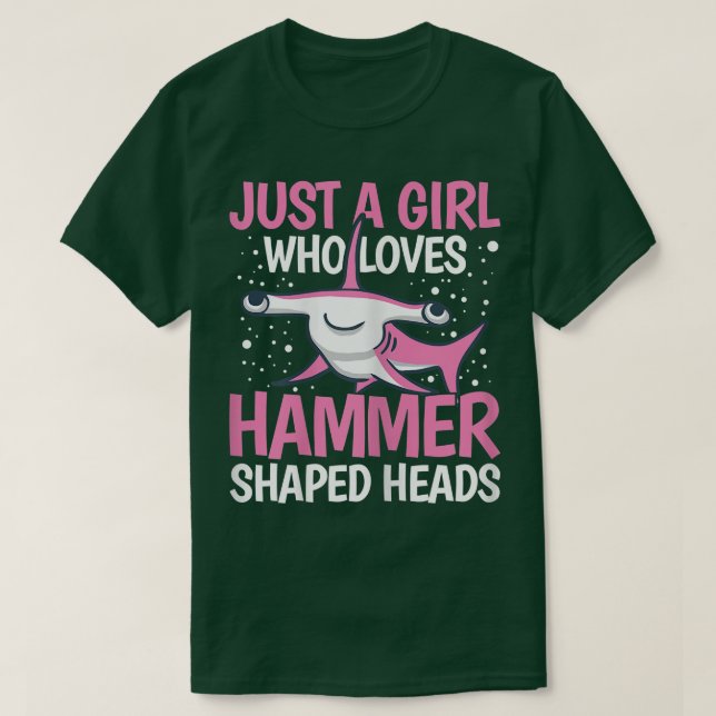 Great Hammerhead Shark Design for a Hammerhead Sha T-Shirt (Design Front)