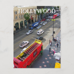 Great Hollywood Boulevard Postcard! Postcard