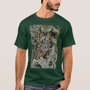 Great Horned Owl Mens Tshirt