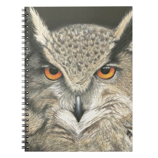 Great Horned Owl Notebook (Front)