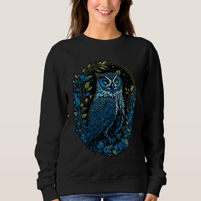 Great Horned Owl Sweatshirt (Front)