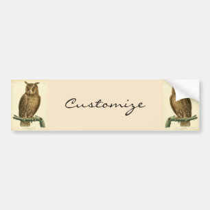 Great Horned Owl Thunder_Cove Bumper Sticker
