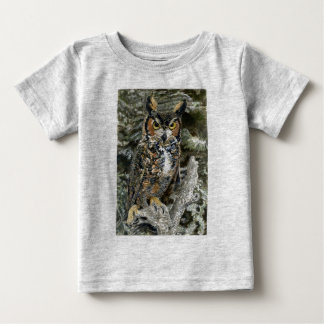 Great Horned Owl Toddler Long Sleeve Shirt