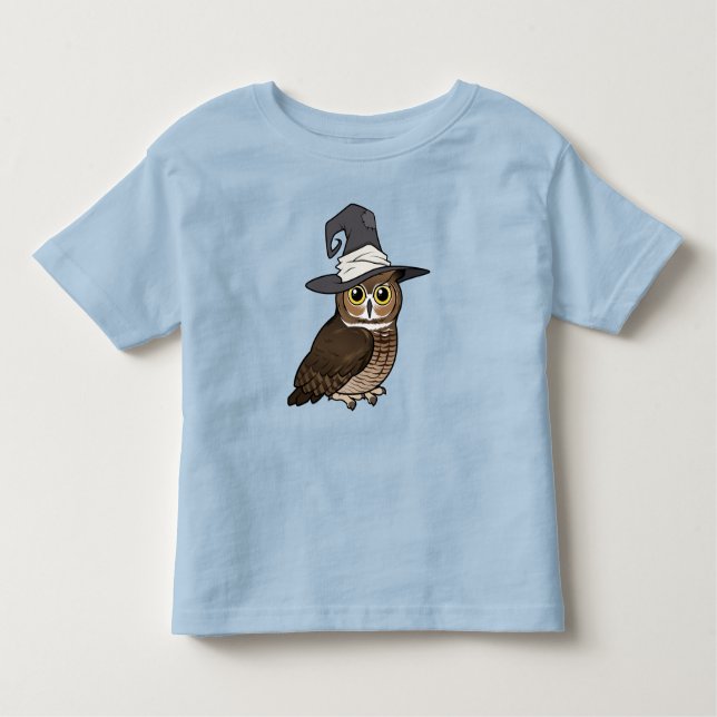 Great Horned Owl Witch! Toddler T-Shirt (Front)