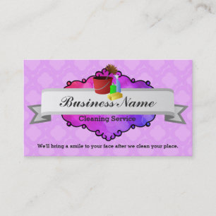 Great House cleaning business cards