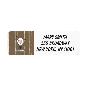 Great Idea! - Return Address Labels