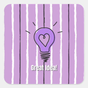 Great Idea! Square Sticker