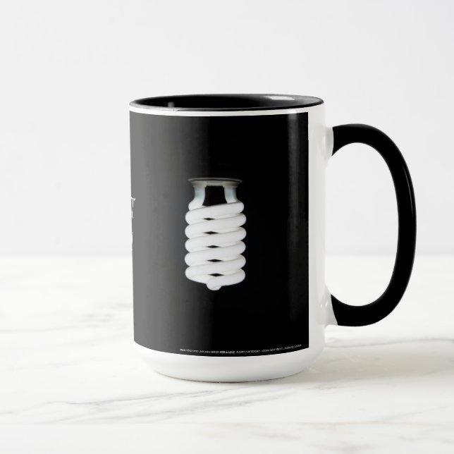 "GREAT IDEA!" WITH LIGHT BULB, MUG (Right)