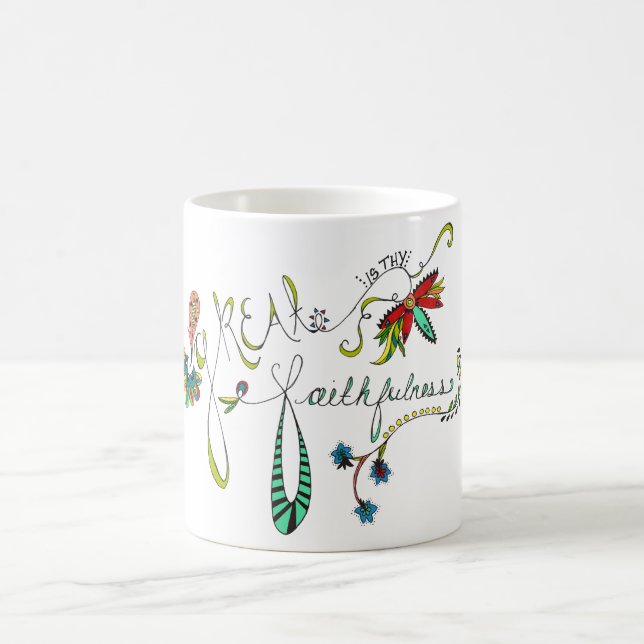 Great is Thy Faithfulness Mug (Center)