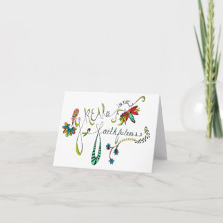 Great is Thy Faithfulness Notecard