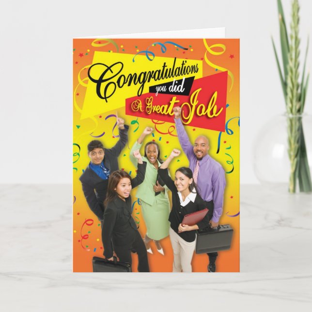 Great Job Card (Front)