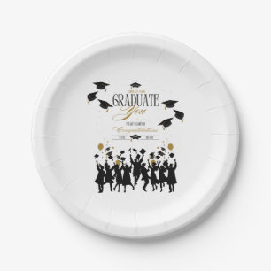 Great Job, Graduate! Time to Celebrate Party Paper Plate