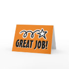 Great Job greeting card for employee encouragement