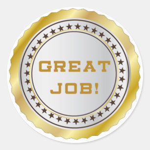 Great Job! sticker