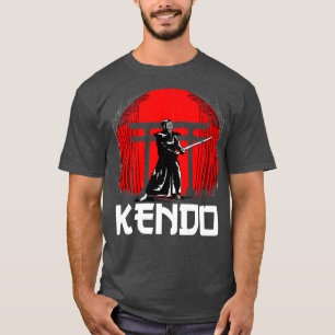 Great Kendo Samurai Design Japan Warrior Sword (2 T-Shirt