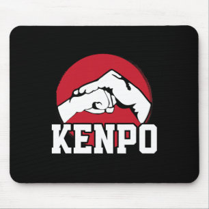 Great Kenpo Karate Fist Design Japanese Martial Ar Mouse Pad