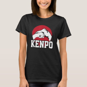 Great Kenpo Karate Fist Design Japanese Martial Ar T-Shirt