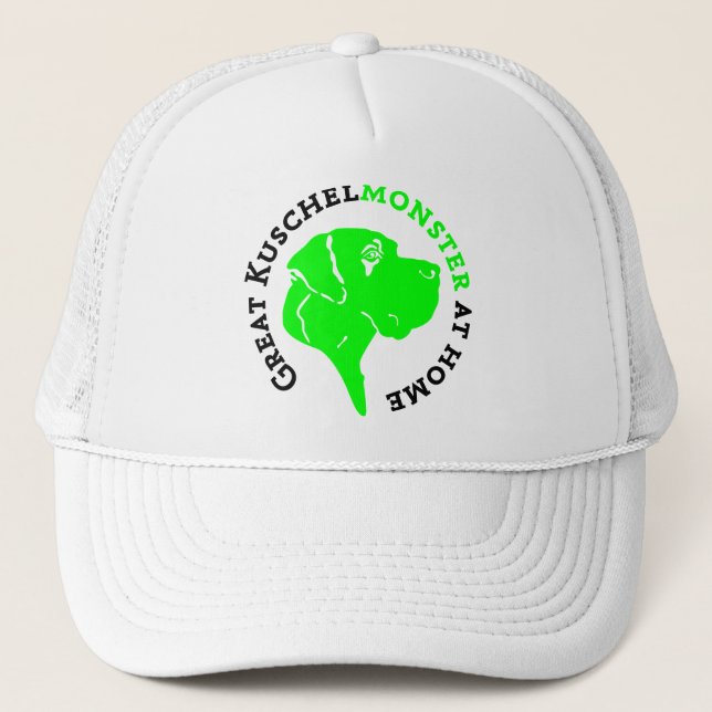 Great Kuschelmonster at home Trucker Hat (Front)