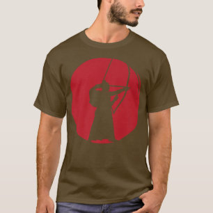 Great Kyudo Design Japanese Archery Samurai (2) T-Shirt