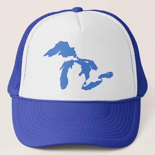 Great Lakes Alone - Trucker Hat (Front)