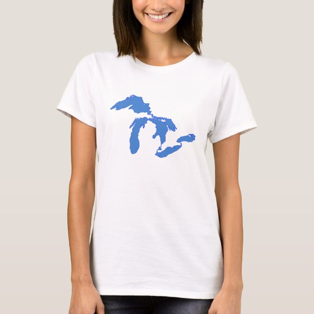 Great Lakes Alone - Women's Basic T-Shirt (Front)