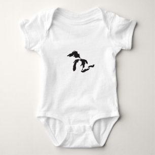 Great Lakes Custom Illustration Baby Bodysuit