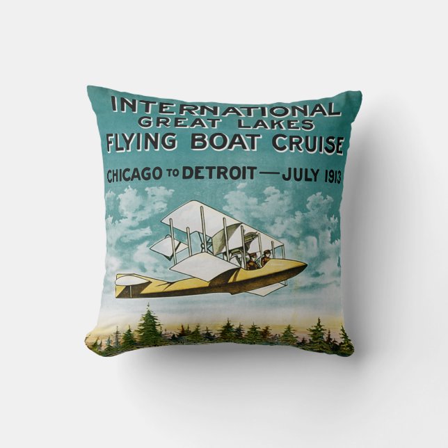 Great Lakes Flying Boat Cushion (Front)