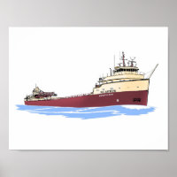 Great Lakes freighter Reserve self-unloader