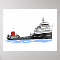 Great Lakes freighter Troy H. Browning