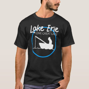 Great Lakes Lake Erie Fishing And Boating  14 T-Shirt