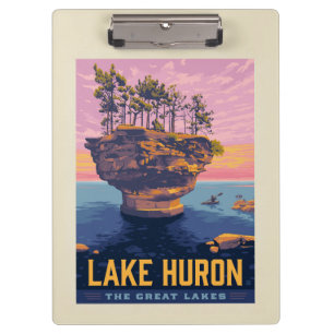 Great Lakes Lake Huron Clipboard