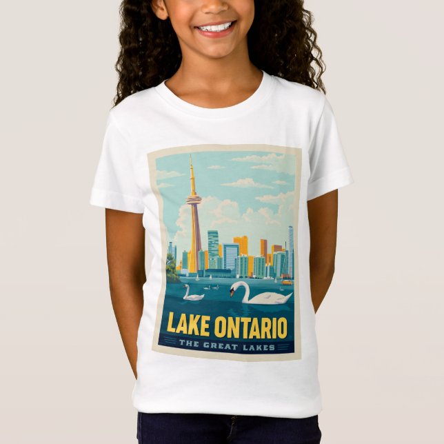 Great Lakes | Lake Ontario T-Shirt (Front)