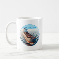 Great Lakes Ore Freighter
