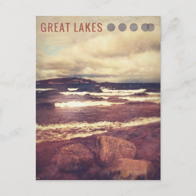Great Lakes Postcard (Front)