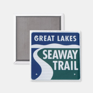Great Lakes Seaway Scenic Byway Sign Magnet