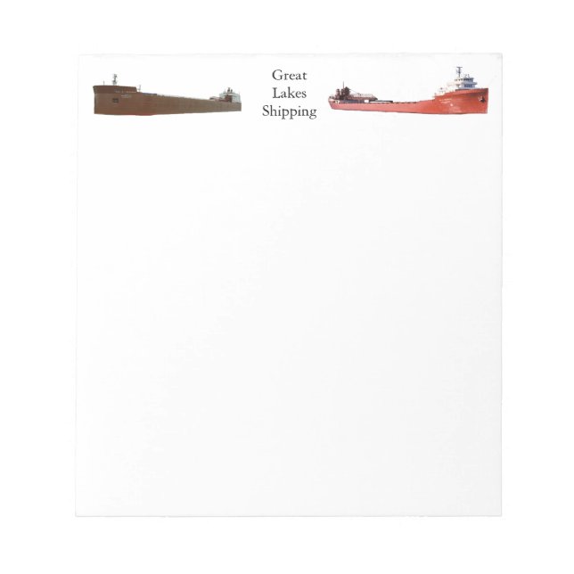 Great Lakes Shipping Interlake notepad (Front)