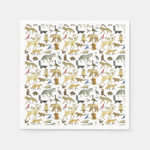 Great Lakes Wildlife Napkins