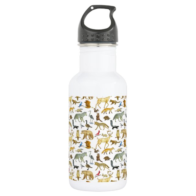 Great Lakes Wildlife Water Bottle (Front)