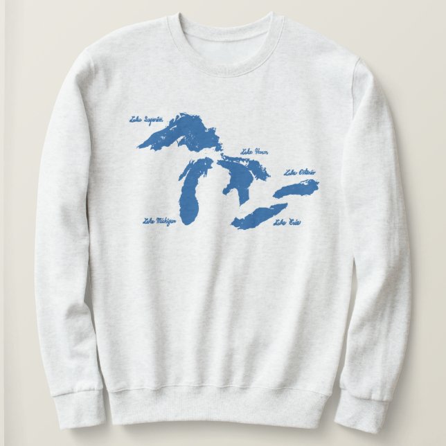 Great Lakes Women's Sweatshirt (Design Front)