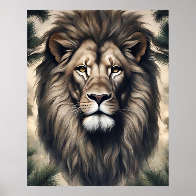 GREAT LION ART POSTER (Front)
