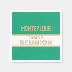 Great Look! Classic, family reunion Napkin