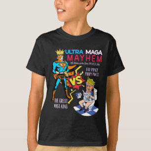 Great Maga King Donald Trump Biden Usa Ultra Maga T-Shirt